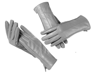 Classic Plain Leather <b>Gloves</b> – Premium Lambskin Winter <b>Gloves</b> with <b>Touchscreen</b> Support - Product Image 1