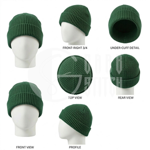 หมวกบีนนี่อะคริลิก 100% สำหรับทุกเพศ น้ำหนักเบา 80 ถึง 120 กรัม เหมาะสำหรับกิจกรรมกลางแจ้ง ให้ความอบอุ่น - Product Image 5
