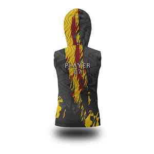 Tenue Athlétique Haut de Gamme avec Col Renforcé et Motifs Audacieux, Impression par Sublimation de Bonne Qualité, Uniforme 7 sur 7 - Product Image 4