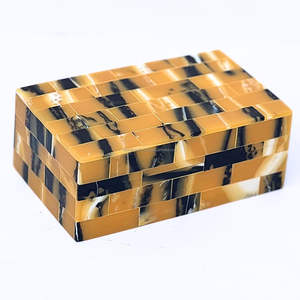 Boîte à bijoux en résine de haute qualité de vente chaude couleur personnalisée pour le stockage de bagues de mariage boîte à bijoux pour la maison et accessoires - Product Image 6