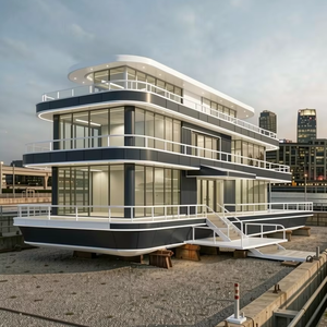 Restaurante Flotante Personalizado UBI 2250 de 22 Metros, de Aluminio Soldado de Lujo con Motor Fuera de Borda de Gasolina, Uso Multipropósito - Product Image 3