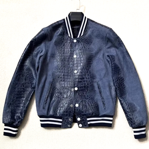 Chaqueta de Cuero para Hombre de Alta Calidad, Ligera y a la Moda, Nuevo Diseño con Tela de Lona, Precio al por Mayor - Product Image 1