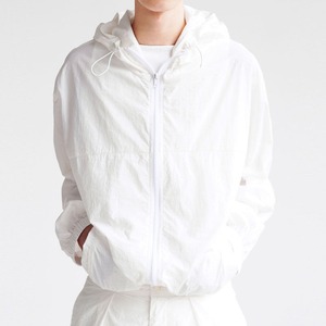 Ensemble de survêtement léger coupe-vent à capuche pour homme, manches longues, couleur unie, décontracté, respirant, 100 % polyester, pour le printemps, coupe classique - Product Image 5