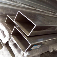 Tuyau en acier inoxydable 201 304 316 Pometald Decoratistainless Steeleel Tube carré en acier inoxydable ASTM laminé à chaud et laminé à froid 2B