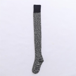 ถุงเท้ากันหนาวขายดี ถุงเท้ายาวเหนือเข่าแบบหนา ถุงเท้าถักทรงหลวมสำหรับผู้หญิง - Product Image 2