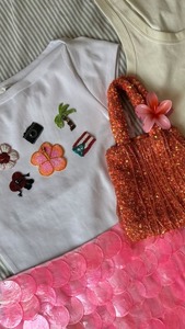 Contemporary Glass & <b>Crystal</b> Seed Beads Embroidered Handcrafted Asian Zen Design Women's Baptism Party Style Premium Fashion Top - Product Image 4