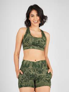 เสื้อชั้นในกีฬาสำหรับผู้หญิง ระบายอากาศได้ดี มีซิปด้านหน้าและแผ่นรองแบบถอดได้ เหมาะสำหรับโยคะและวิ่ง - รองรับระดับปานกลาง - Product Image 4