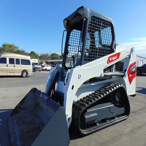 รถตักล้อยางมือสองคุณภาพสูง Bobcat รุ่น Crawler Skid Steer ขนาด 3 ตัน บุ้งกี๋ 1.0 เมตร เครื่องยนต์ดีเซล ประสิทธิภาพสูง รับประกันเครื่องยนต์ 2 ปี - Product Image 2