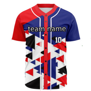 Camiseta de Béisbol Personalizada de Talla Grande, Uniforme Deportivo Personalizado con Sublimación, Camiseta de Softbol para Hombre y Mujer - Product Image 3