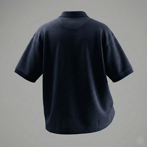 T-shirt en jersey 100 % coton tricoté épais avec logo personnalisé pour homme, coupe oversize, anti-plis, style streetwear, vente en gros - Product Image 5