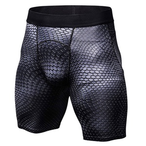 Vente en gros de shorts de compression extensibles dans quatre sens taille XXL vêtements de sport de fitness pour adultes shorts de yoga de plage pour hommes - Product Image 1