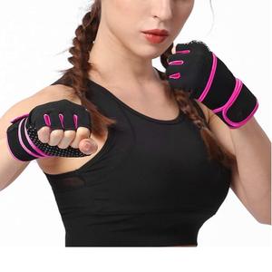 Anti-Slip Weightlifting <b>Gloves</b> Padded Gym <b>Glove</b> Wrist Support Strap Breathable Fitness Powerlifting Training Custom Best Seller - Product Image 4