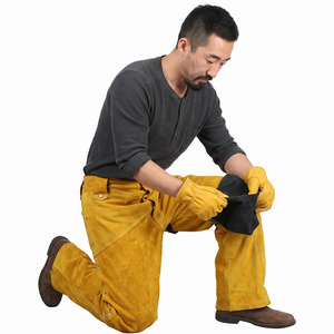 Pantalones de Soldadura de Alta Resistencia JNM SAFETY JNM-393, Anti-Calor, Ignífugos, Anti-Corte, Antiestáticos, Resistentes al Calor hasta 1000°C - Product Image 3