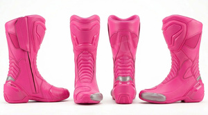 Bottes de moto de sécurité personnalisées par le fabricant, antidérapantes, respirantes, imperméables, durables, chaussures de moto de course - Product Image 5