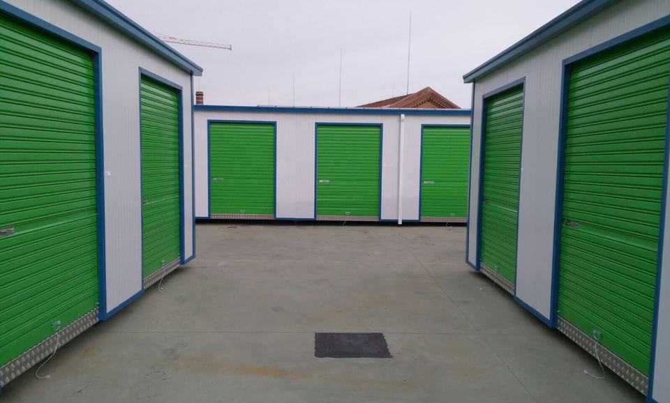 Gallery Detail: Weather Resistant Steel Mini Storage Building