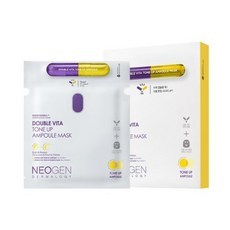 Neogen Double Vita Tone-Up Ampoule 3g + Maschera 30g Sbiancante Viso Formato Viaggio con Vitamina C 45pz 1pz Scontato - Product Image 1