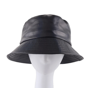 Factory Custom White Black Knit Bucket <b>Hat</b> Print All Sports & Daily Use Cycling Cap Embroidered - Product Image 1