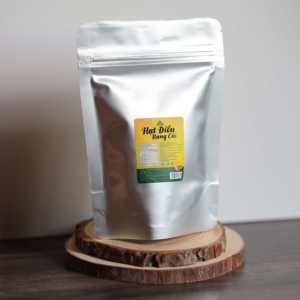 เม็ดมะม่วงหิมพานต์อบแบบไม่ปอกเปลือก ยี่ห้อดงฟู่ ออร์แกนิค เวียดนาม พรีเมียม W240 รสเนยเค็ม 100 กรัม บรรจุซิปล็อค โรงงานส่งออก - Product Image 3