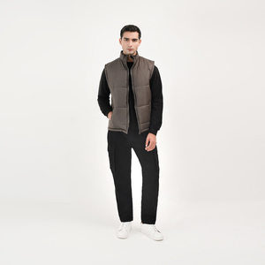 Gilet matelassé d'hiver unisexe pour l'extérieur, veste sans manches chaude et confortable, légère, pour un usage quotidien - Product Image 2