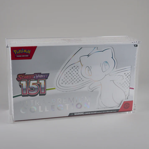Étui de présentation en acrylique résistant aux UV pour la collection Ultra Premium Pokémon 151 avec couvercles magnétiques, présentoir, étui de protection en acrylique - Product Image 2