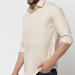 Fashionable Breathable Button Down <b>Shirts</b> 100% Cotton Eco-Friendly Anti-Wrinkle Relaxed Fit Stylish Daily Look - Product Image 5