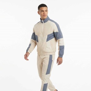 Custom Mens Set Zip up Nylon Breathable Funnel Neck <b>Jacket</b> Joggers Two Piece Windbreaker Set Tracksuits for Men custom logo - Product Image 2