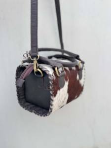 Nouveauté 2026 : Sacs bandoulière en cuir de vachette et fourrure, sacs messager de haute qualité, sacs à bandoulière tendance, grande capacité pour femmes - Product Image 3