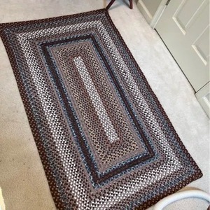 Alfombra de Yute Natural Personalizada, Estilo Boho, Reversible, Resistente a las Manchas, de Pelo Medio y Grueso, con Base de Yute, Tamaño Personalizado, Estilo Rústico - Product Image 1