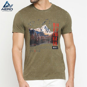 เสื้อยืดสตรีทแวร์ผู้ชายคุณภาพดีที่สุด พิมพ์ลายกราฟิก ผ้าฝ้าย ทรงปกติ แขนสั้น สไตล์ลำลอง - Product Image 1