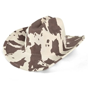 Sombrero Fedora de Vaquero Clásico de Cuero Personalizado con Logotipo Personalizado, Sombrero Unisex para Adultos para Actividades al Aire Libre - Product Image 1