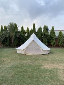 Tiendas de Campaña Tipo Campana de Lona Impermeable de 3M, Hechas de Lona 100% Algodón, Impermeables, Resistentes a la Putrefacción, Transpirables/ Tamaño 3M/4M/5M - Product Image 2