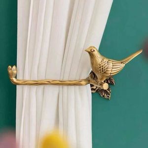 Decorative Metal <b>Curtain</b> Holdback <b>Hook</b> <b>with</b> Branch Design for Wall Mounted Tieback and Home Decor - Product Image 3