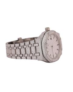 Reloj de Pulsera con Diamantes Moissanite, Estilo Hip Hop, para Hombre, Precio de Mayoreo, Último Modelo - Product Image 4