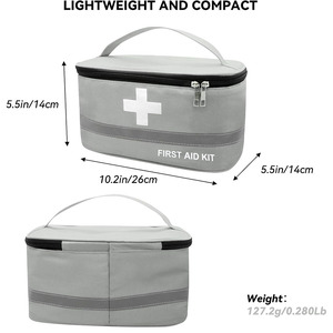 Pochette à médicaments en cuir premium durable, étanche, pour les urgences, les voyages et la survie en plein air, à prix raisonnable - Product Image 4