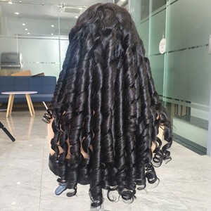 Hot Sell Egg Curl Human Hair <b>Wig</b> Transparent Lace Closure 5x5 Loose Body Wave <b>Wig</b> <b>Cheap</b> Price Top Quality for Black Women - Product Image 4