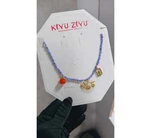 Colgante Vintage de Acero Inoxidable Chapado en Oro, Diseño Moderno para Uso Diario Informal, Multicolor, Regalo para el Día de San Valentín - Product Image 2