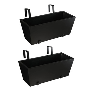 กระถางดอกไม้ชุบสังกะสีสำหรับตกแต่งในร่มกระถางต้นไม้แขวนติดผนังได้รับความนิยมสูง - Product Image 1