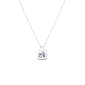Collar de Plata 925 con Diamante de Laboratorio, Certificado IGI, Fabricante de Joyería Fina Ética, Venta al por Mayor, RJC OEM ODM NK706517 - Product Image 3