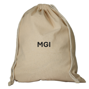 Organic Cotton Canvas <b>Drawstring</b> <b>Bag</b> <b>Waterproof</b> Strings 23L Capacity Physiological Curve Back Soft Handle for Gym Outdoor Daily - Product Image 2