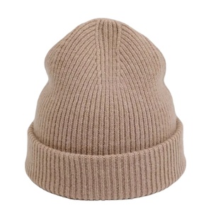 Wholesale in Stock Hot Sale <b>Mens</b> Acrylic Colorful Thick <b>Winter</b> <b>Hat</b> Custom Leather Woven Label Rubber Patch Fleece Lined Beanie - Product Image 6