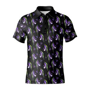 เสื้อโปโลพรีเมียมสั่งพิมพ์ลายได้ 95% โพลีเอสเตอร์ 5% สแปนเด็กซ์ แห้งเร็ว สำหรับกีฬากอล์ฟ รับผลิตแบบ OEM ODM จากโรงงานโดยตรง - Product Image 4