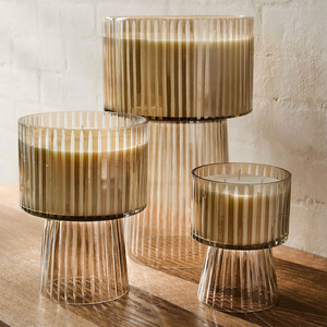 Designer Luster Glass Pedestal Hand Cut Bowl for Wedding, Event, and Special Occasion Decoration - Product Image 1