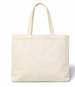 Custom Logo Printed Organic Cotton <b>Canvas</b> <b>Tote</b> Bag Large Size Flower Pattern Shopping Bag Shoulder Handle Daily Use - Product Image 4