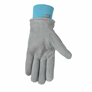 Mitaines d'hiver écologiques personnalisées pour l'extérieur, avec doublure thermique en cuir sergé, pour un usage quotidien et festif - Product Image 4