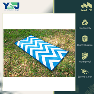 Made in Thailand Top Quality Hot Selling Corrosion Resistant Outdoor Carpets Round 100% Polypropylene PP <b>Roll</b> <b>Mat</b> for Picnic Use - Product Image 3