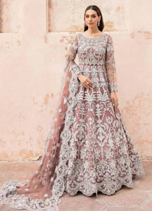 Robe longue élégante ornée de perles de verre et de pierres pour mariage 2026, impression de logo personnalisée - Product Image 5