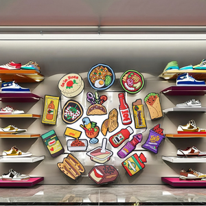 Nuevo Diseño 2026, Se Acepta Personalización, Hebilla de Goma Suave, Zuecos Portátiles, Adornos Populares para Zapatos, el Chico Naranja - Product Image 2