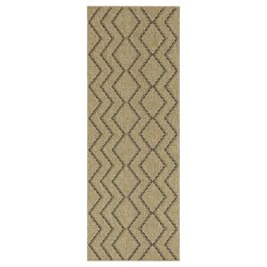 Tapis d'intérieur/extérieur Earth GC_NTL1010, 7 pieds 10 pouces X 10 pieds 3 pouces Jute/Noir 10 pouces 3 en 1. - Product Image 2