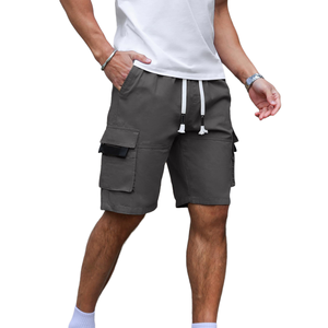 Men's Cargo Shorts Lightweight Cotton Casual Outdoor Tactical Multi Pocket Summer Hiking Work Shorts Wholesale Men Cargo Short - Product Image 4
