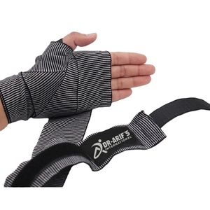 ถุงมือมวยโพลีเอสเตอร์2ชิ้นผ้าพันสำหรับฝึกมวยไทยดูดซับเหงื่อสำหรับคิกบ็อกซิ่ง MMA แบบไทย - Product Image 5